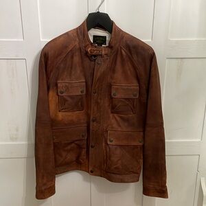 Lucky Brand Leather Jacket – Medium